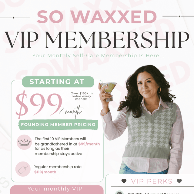 SO WAXXED VIP MEMBERSHIP at So Waxxed, LLC. in Peoria, AZ